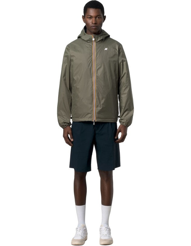 K-Way Giacca Jake Cotton Double Blue Depth - Green Lichen – dettaglio prodotto 6 – Master SKU KWAY_K51337W_B0T