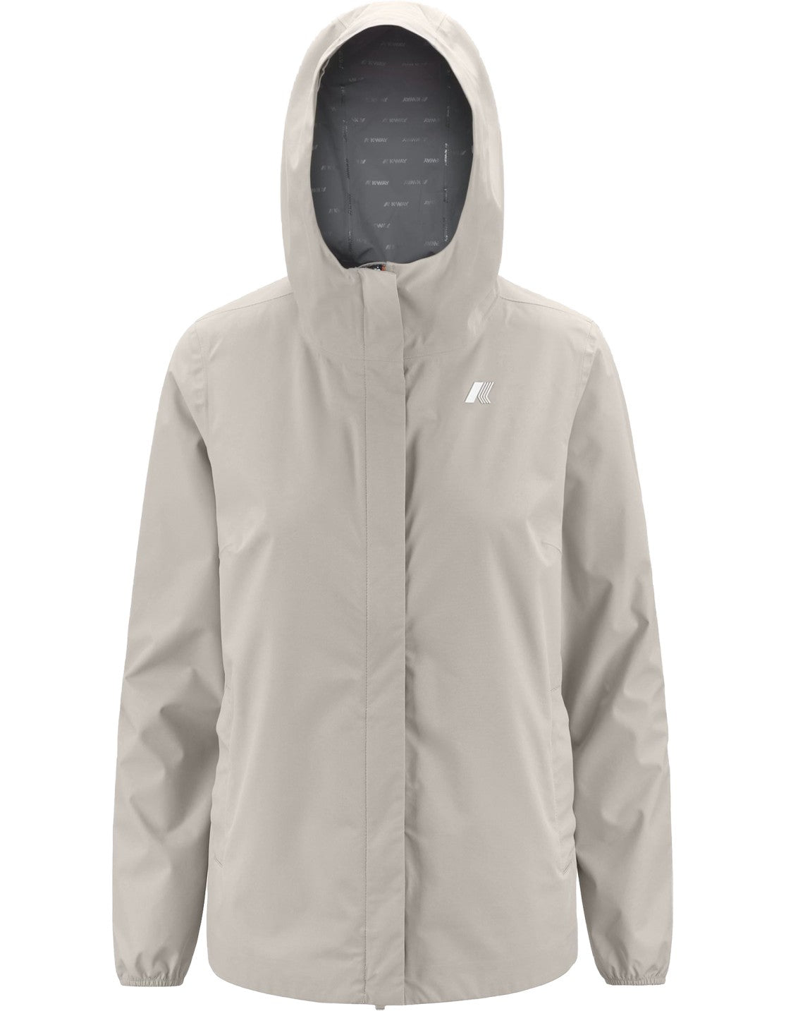K-Way Giacca Marguerite Stretch Dot Beige Lt – dettaglio prodotto 4 – Master SKU KWAY_K31382W_634
