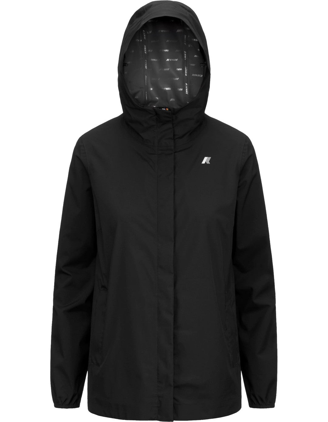 K-Way Giacca Marguerite Stretch Dot Black Pure – dettaglio prodotto 4 – Master SKU KWAY_K31382W_USY