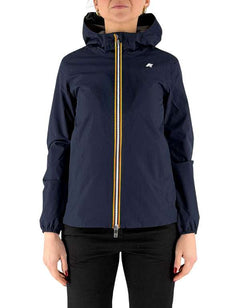 K-Way Giacca Marguerite Stretch Poly Jersey Blue Depth – vista principale – Master SKU KWAY_K8138PW_K89