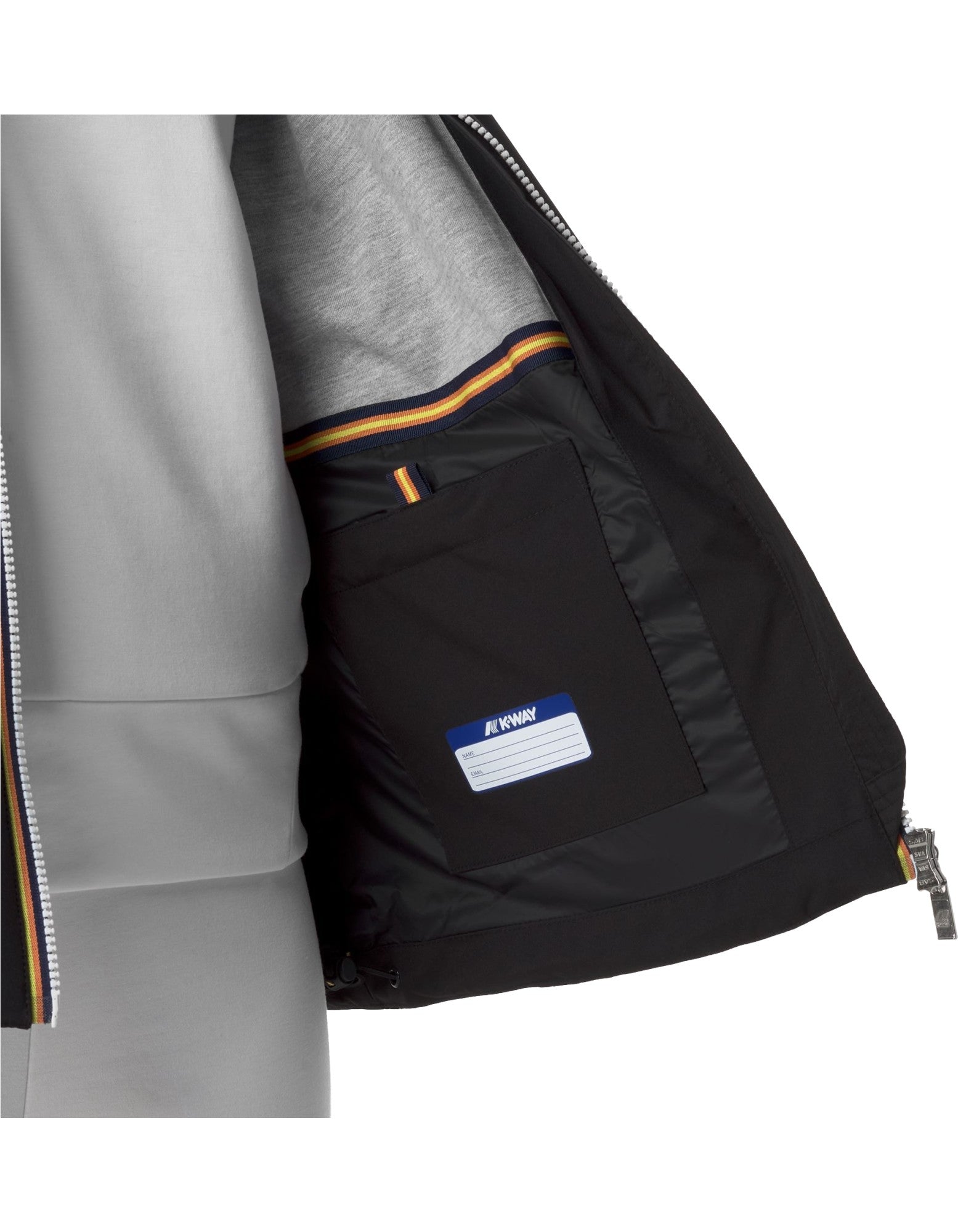 K-Way Giacca Marguerite Stretch Poly Jersey Blue Depth – dettaglio prodotto 2 – Master SKU KWAY_K8138PW_K89