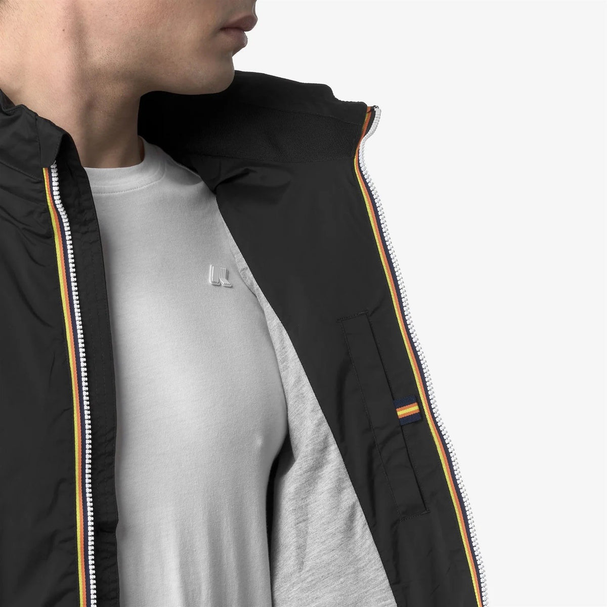 K-Way Gilet Valen Stretch Nylon Jersey Black Pure – dettaglio prodotto 2 – Master SKU KWAY_K3123TW_USY