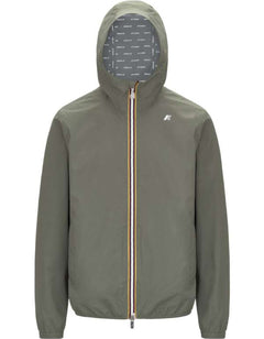 K-Way Giubbotto Jack Stretch Dot Green Lichen – vista principale – Master SKU KWAY_K5127QW_V15