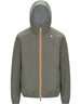 K-Way Giubbotto Jack Stretch Dot Green Lichen – vista principale – Master SKU KWAY_K5127QW_V15