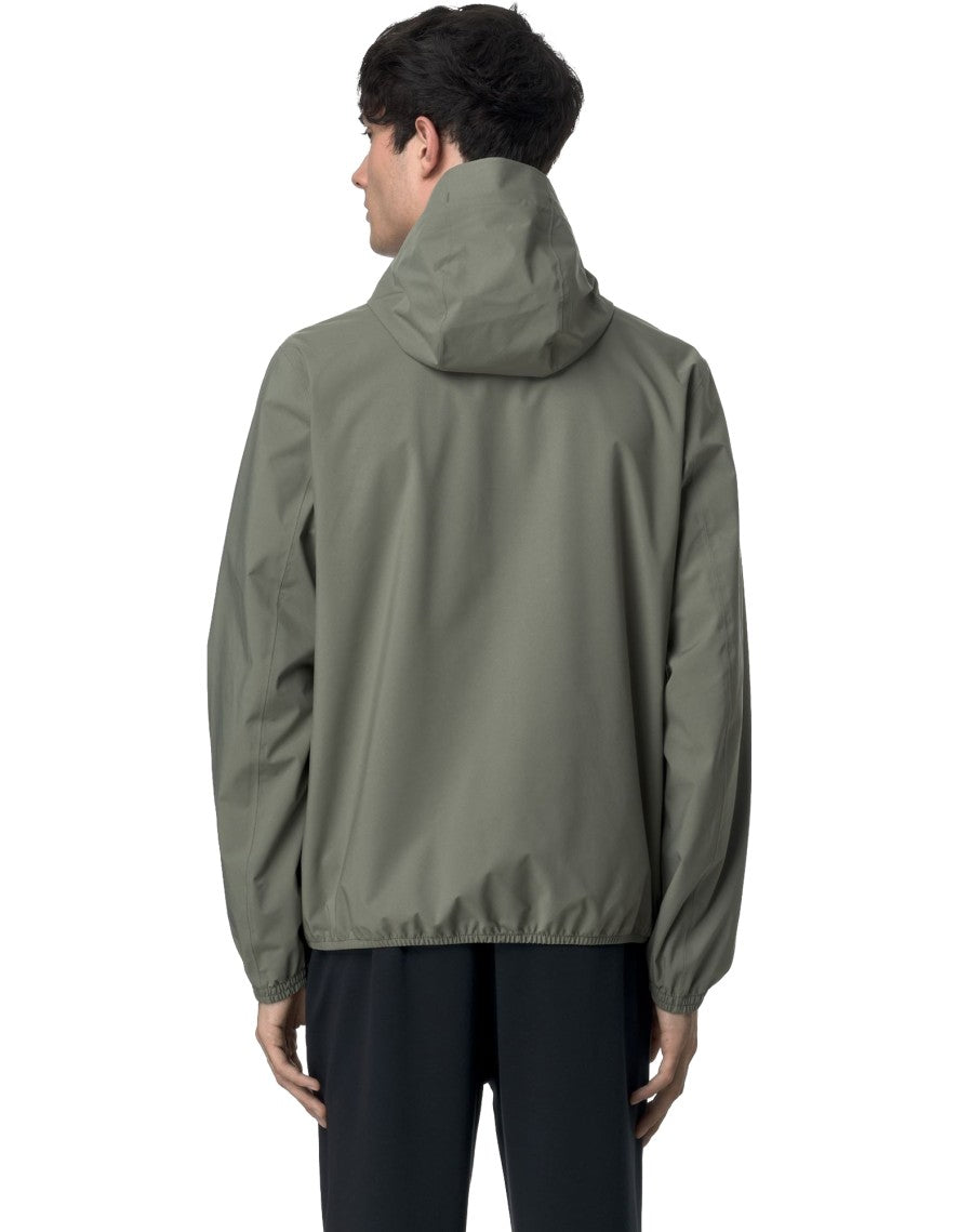 K-Way Giubbotto Jack Stretch Dot Green Lichen – dettaglio prodotto 3 – Master SKU KWAY_K5127QW_V15