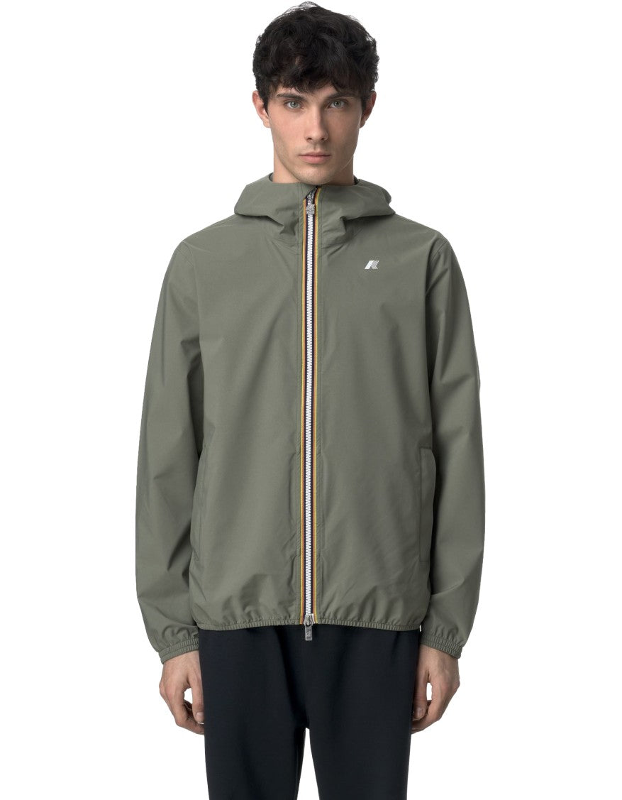 K-Way Giubbotto Jack Stretch Dot Green Lichen – dettaglio prodotto 4 – Master SKU KWAY_K5127QW_V15