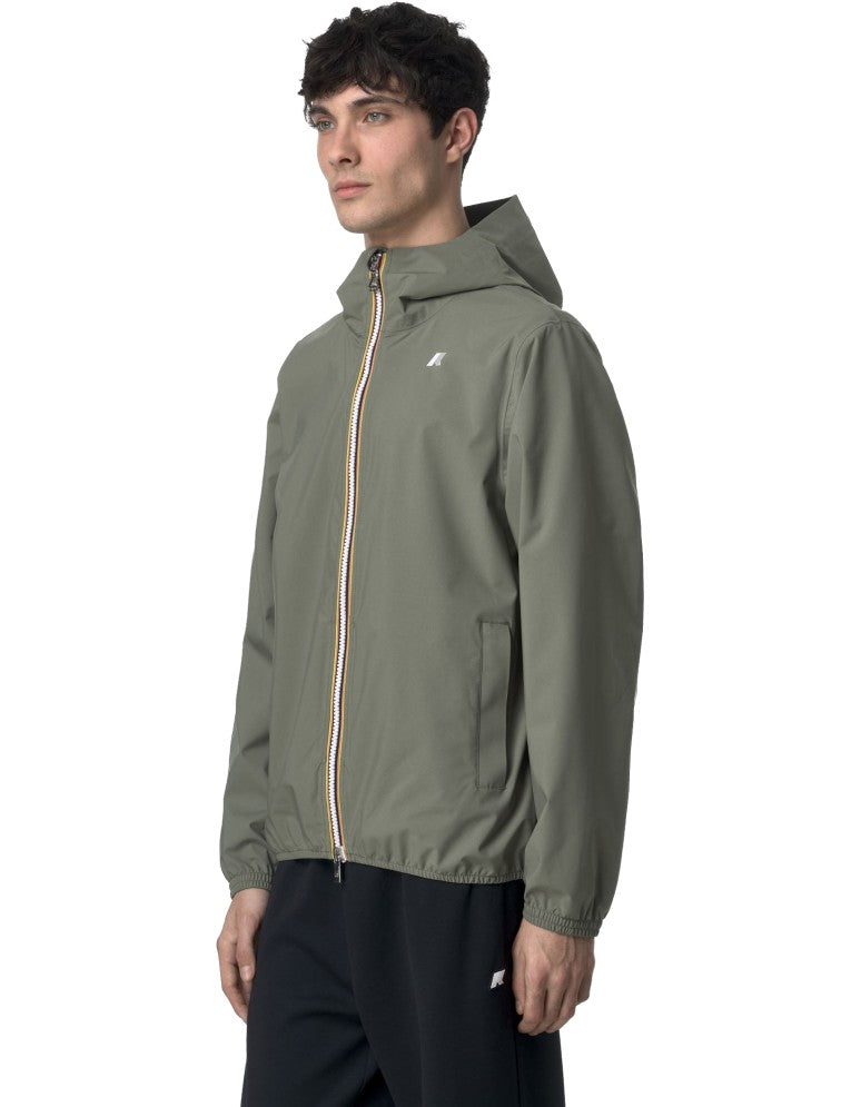 K-Way Giubbotto Jack Stretch Dot Green Lichen – dettaglio prodotto 5 – Master SKU KWAY_K5127QW_V15
