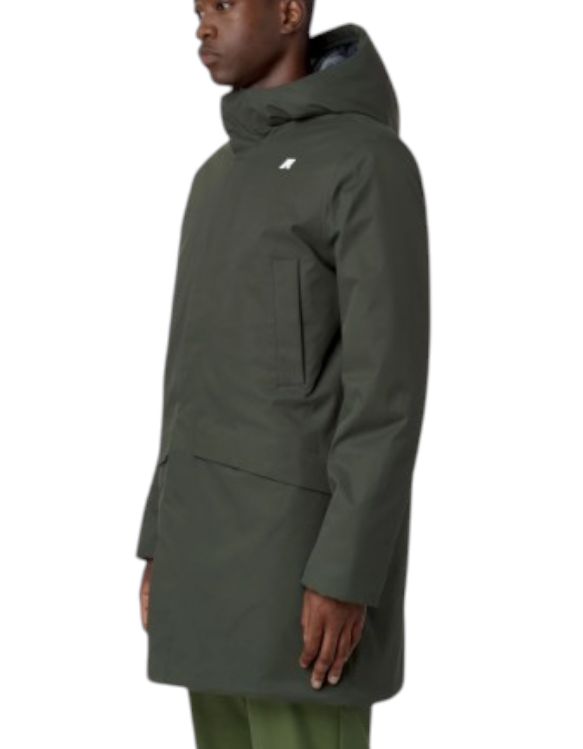 Giacca Jarno Twill Marmotta Green Blackish-Blue Airforce - dettaglio 2