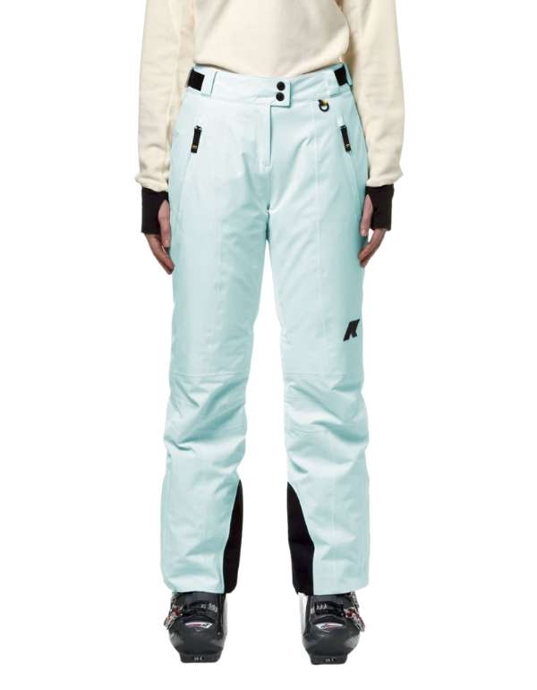 K-Way Pantaloni Da Sci Bonneval Micro Twill 2 Layers Blue Avio – vista principale – Master SKU KWAY_K11413W 130