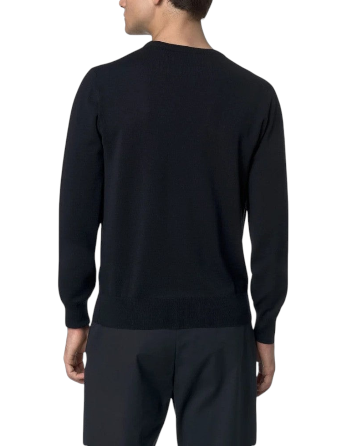 Maglione Sebastien Merino Blue Depth - dettaglio 4
