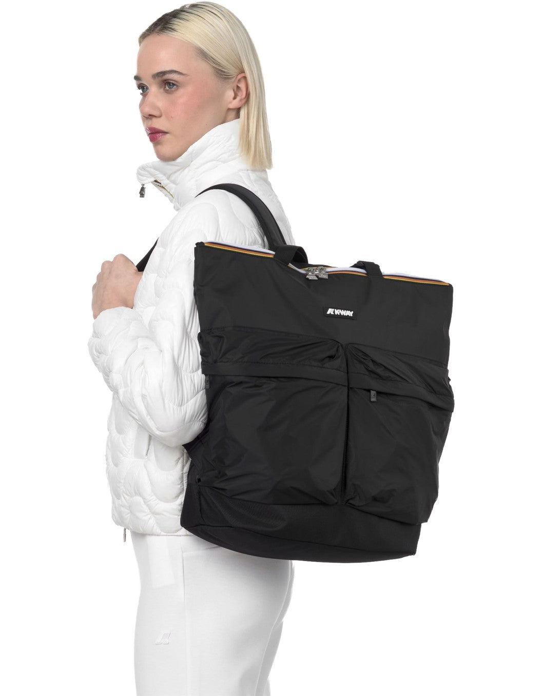 K-Way Shopping Bag Noam Black Pure – dettaglio prodotto 4 – Master SKU KWAY_K71377W_USY