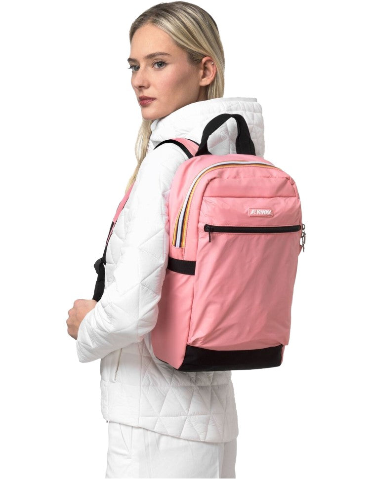 K-Way Zaino Mid Laon Pink Geranium – dettaglio prodotto 4 – Master SKU KWAY_K8148CW_Q28