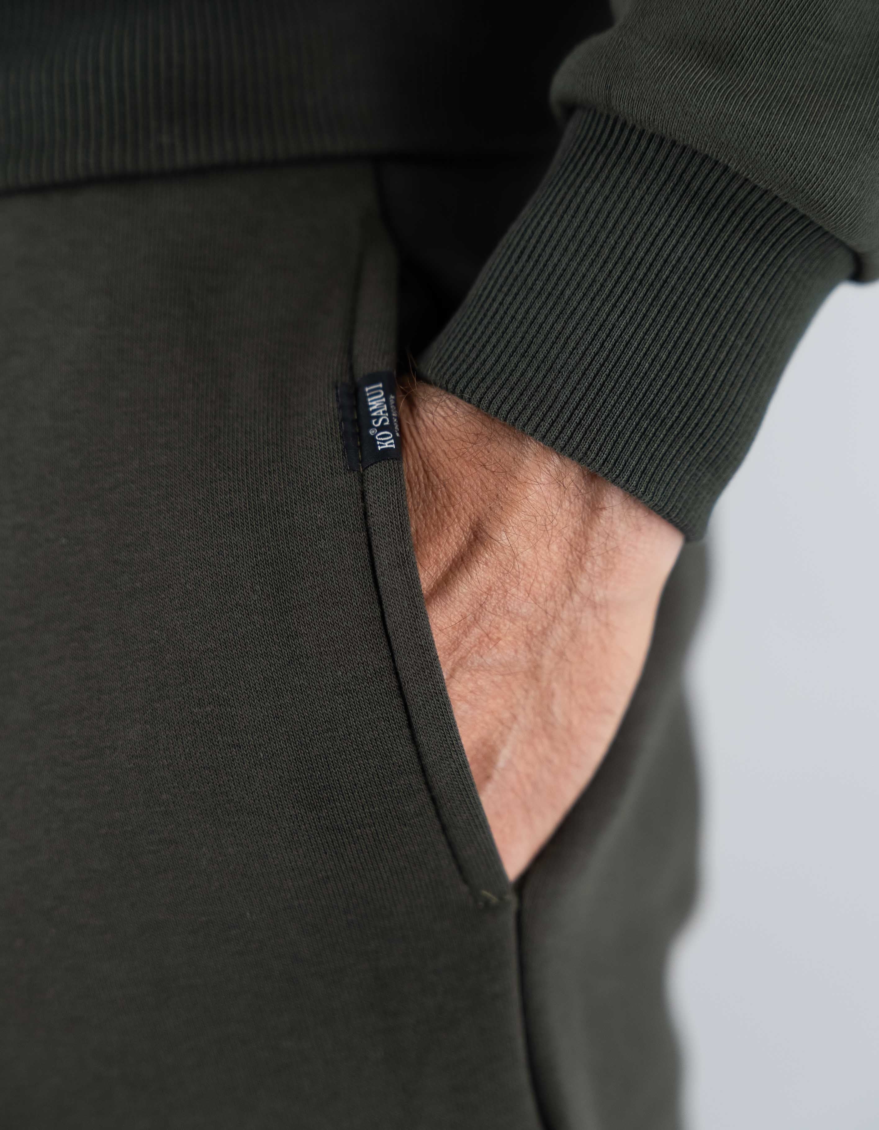 Ko Samui Basic Sweatpant Man Military – dettaglio prodotto 2 – Master SKU KSU_KPXW_BASIC_F5_MILITARY