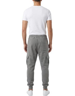 Ko Samui Pantalone In Felpa Cargo Regular Fit Ghiaccio – dettaglio prodotto 4 – Master SKU KSU_KPBX_ESSENTIAL_S6_GRIGIO