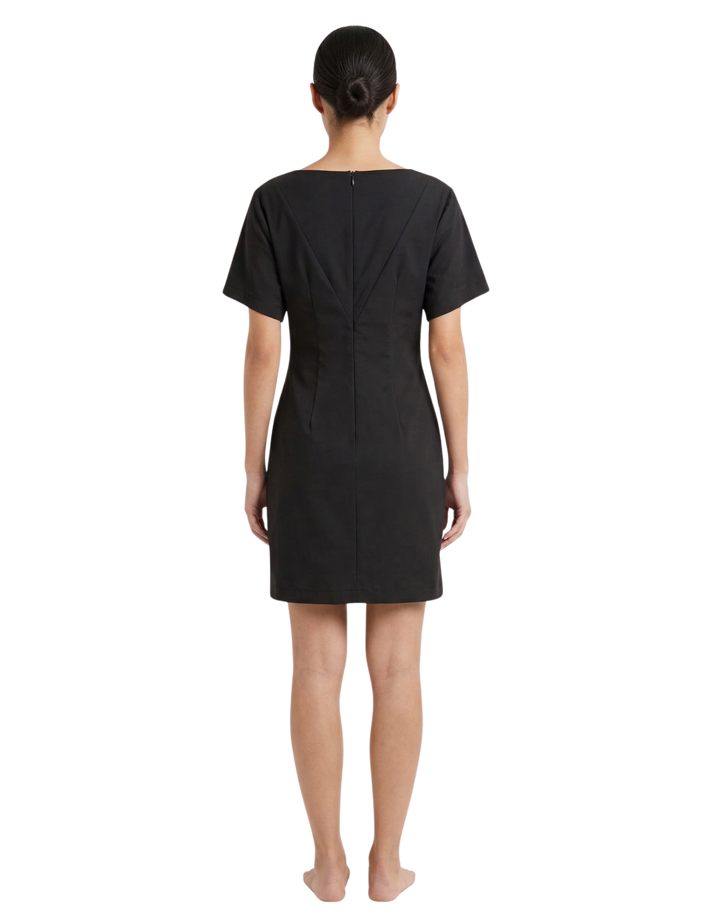 Manila Grace Abito Con Riprese Ma001 Nero – dettaglio prodotto 4 – Master SKU MNG_A119CU_MA001_NERO