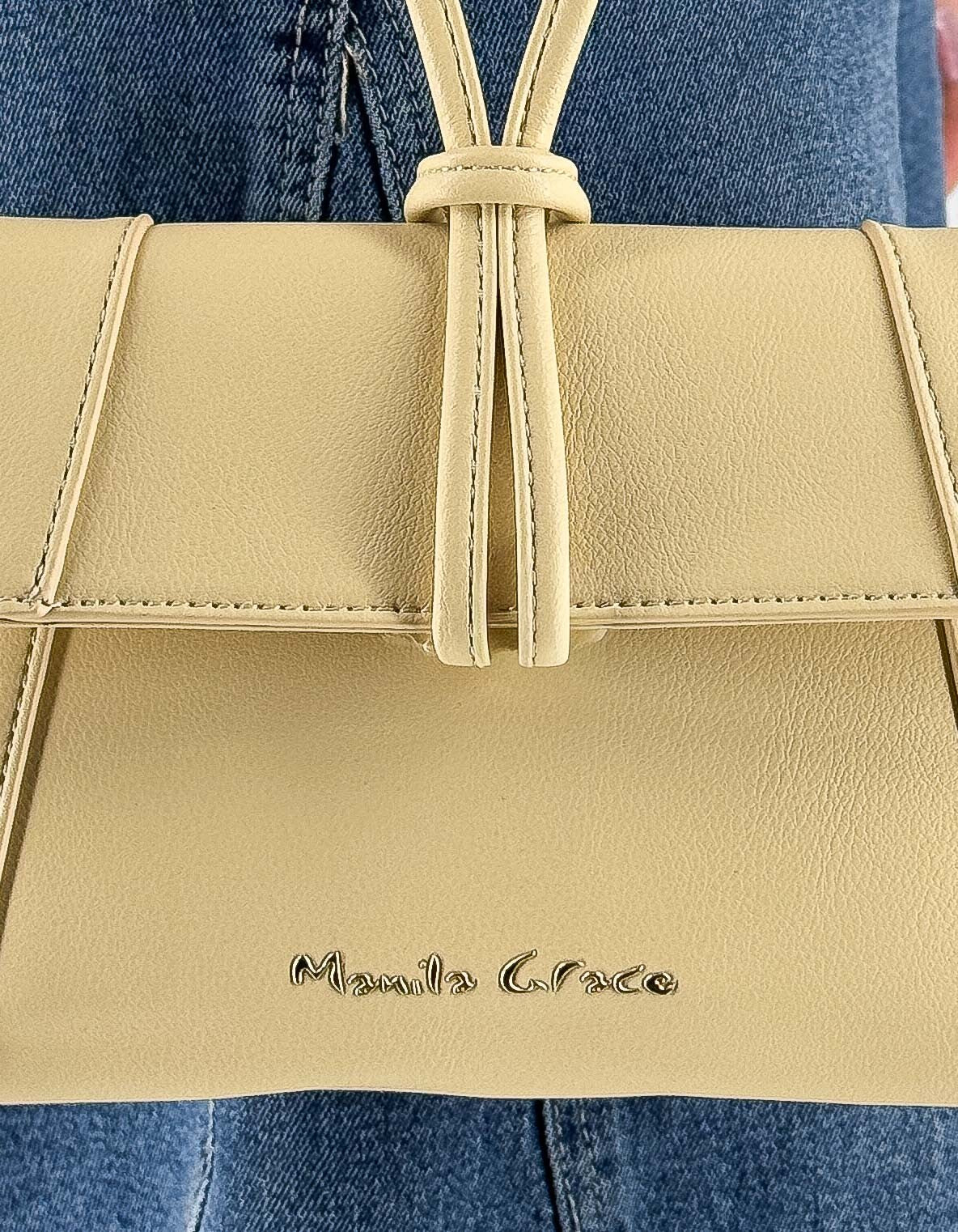 Manila Grace Pochette Bag Nodo Ma658 Limonata – dettaglio prodotto 2 – Master SKU MNG_B807EU_MA658_LIMONATA