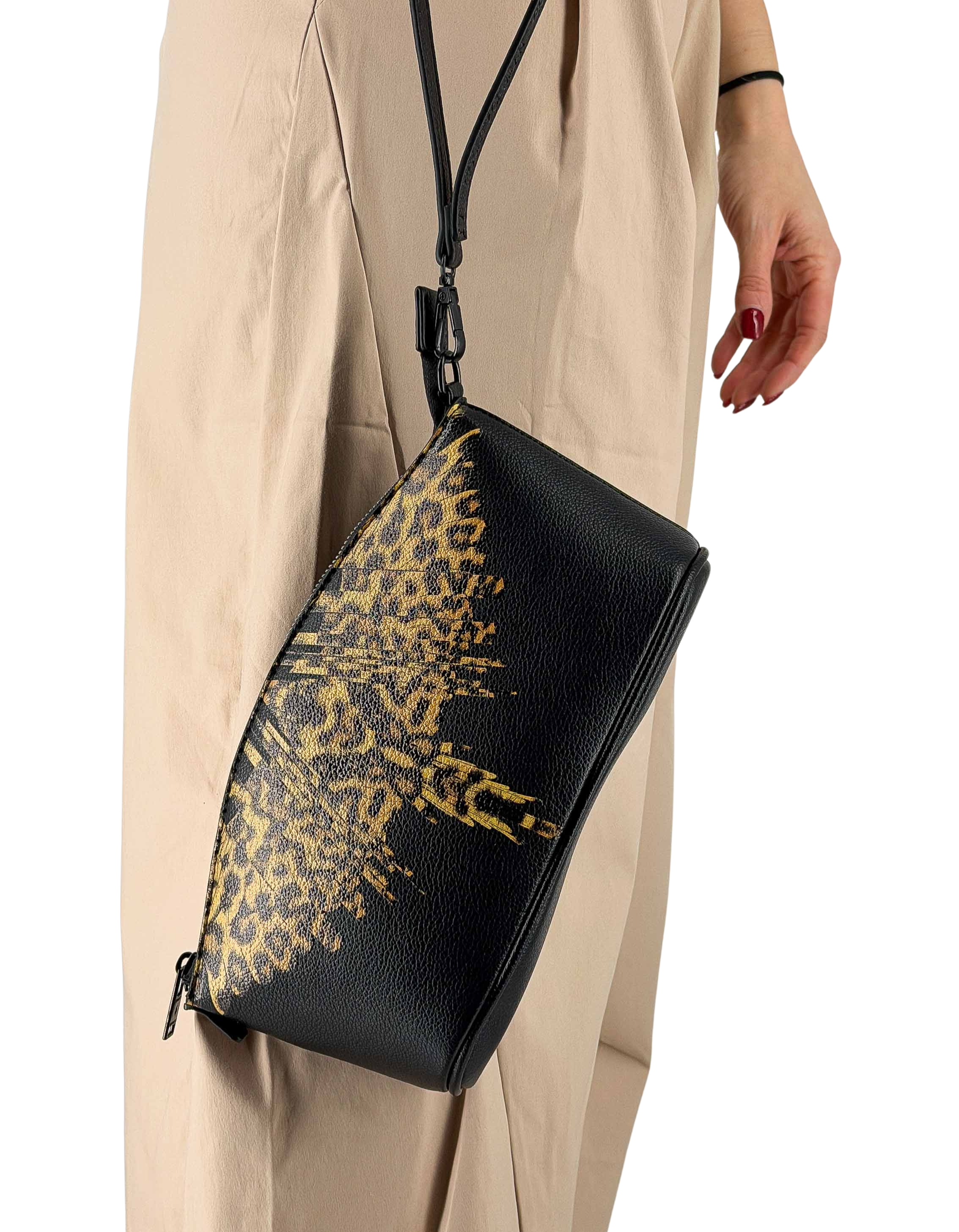 Marcelo Burlon - County Of Milan Beauty Black / Leopard Wings – dettaglio prodotto 3 – Master SKU MBU_COMAS260405UNICA0910_UNICABLACK_LEOPARD_WINGS