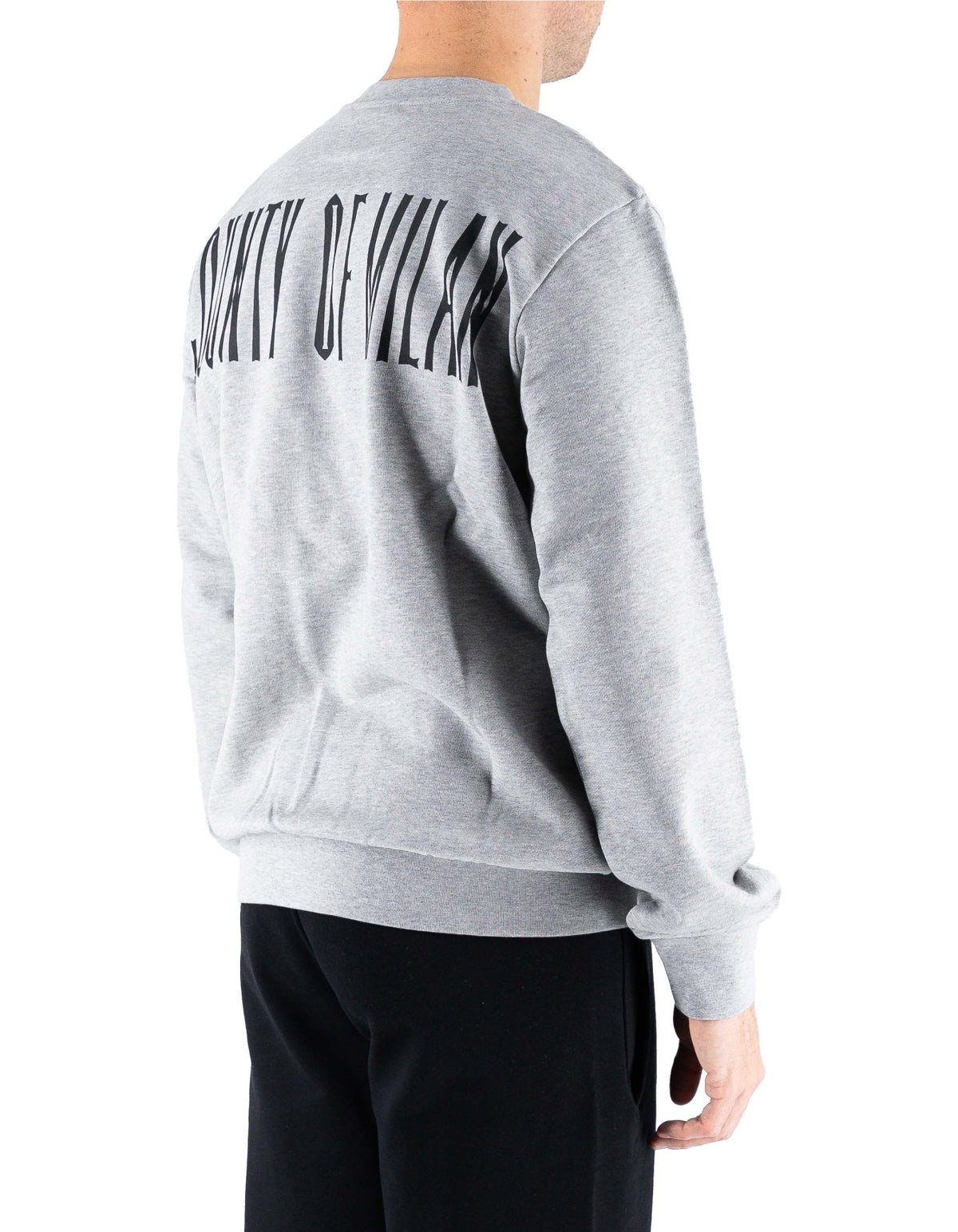 Marcelo Burlon - County Of Milan Felpa Girocollo Snake Grigio – dettaglio prodotto 3 – Master SKU MBU_F5CAMASW035_101