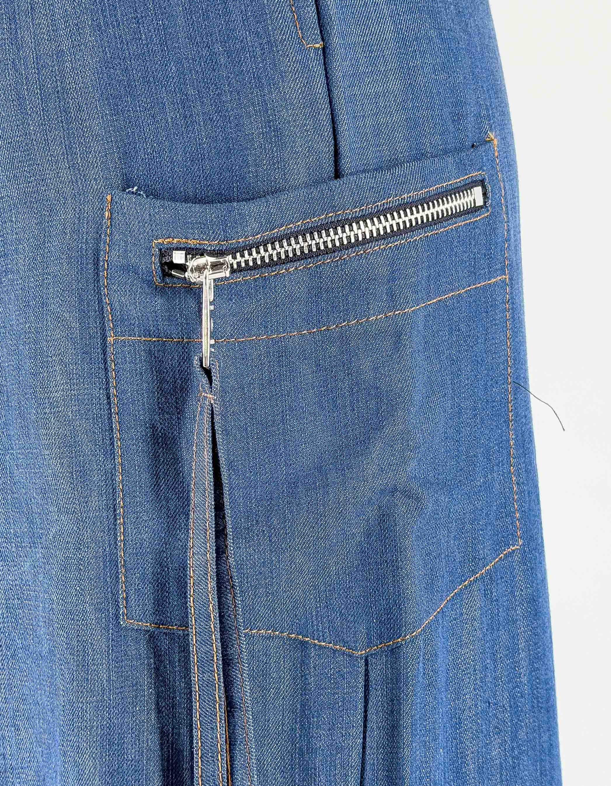 Marcelo Burlon - County Of Milan Pantalone Donna In Denim Lyocell – dettaglio prodotto 2 – Master SKU MBU_26ECM30180_DENIM