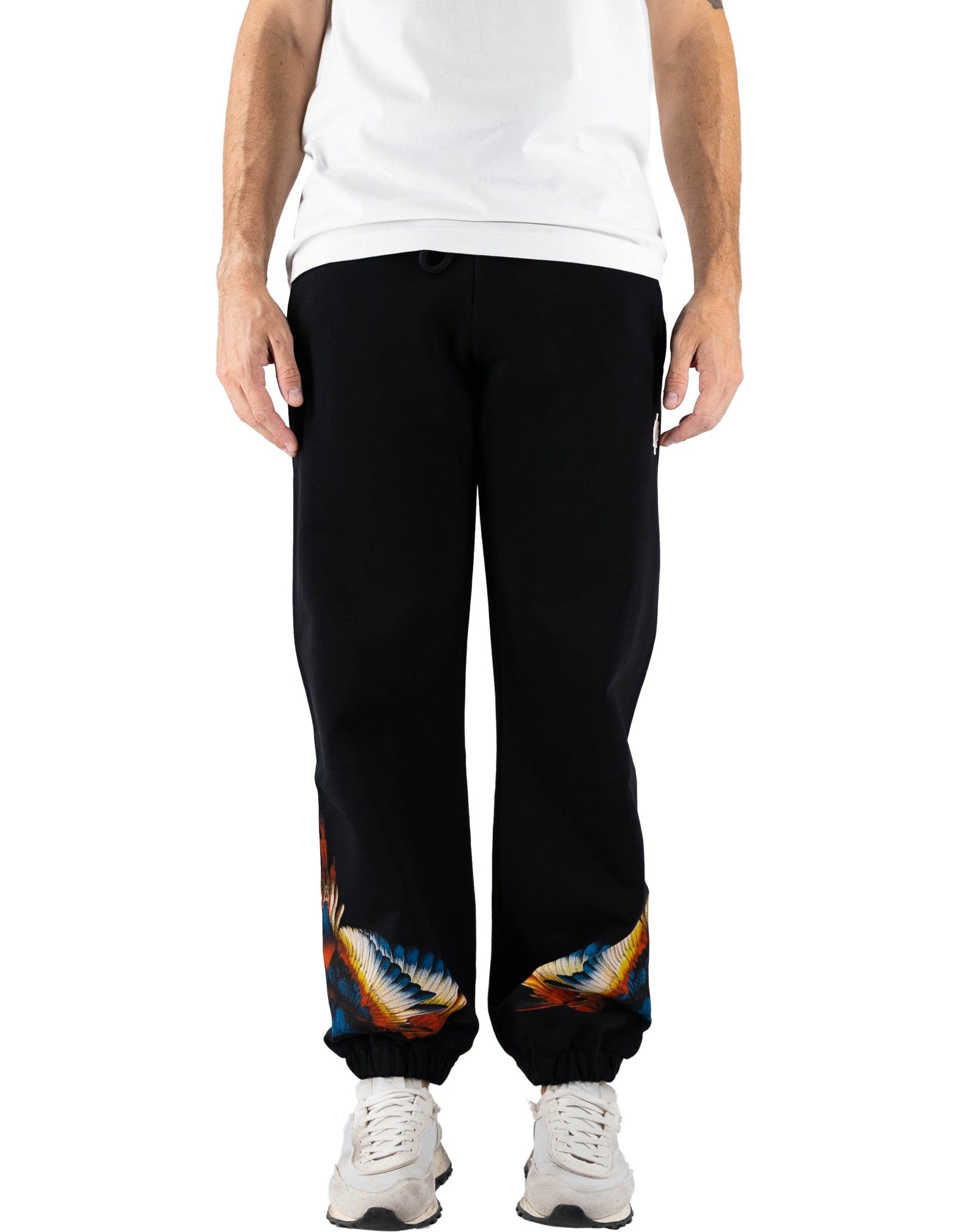 Marcelo Burlon - County Of Milan Pantalone In Felpa Blue Wings – dettaglio prodotto 4 – Master SKU MBU_F5CAMAFP026_110