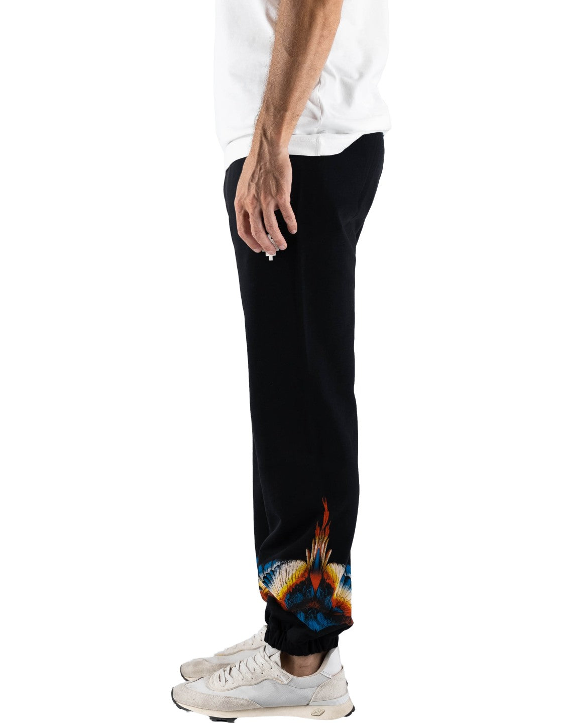 Marcelo Burlon - County Of Milan Pantalone In Felpa Blue Wings – dettaglio prodotto 5 – Master SKU MBU_F5CAMAFP026_110