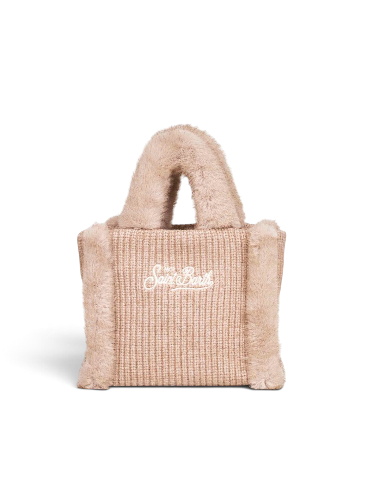 MC2 Saint Barth Borsa mini Vanity Mini Shearling Rib Fur 11 Emb
