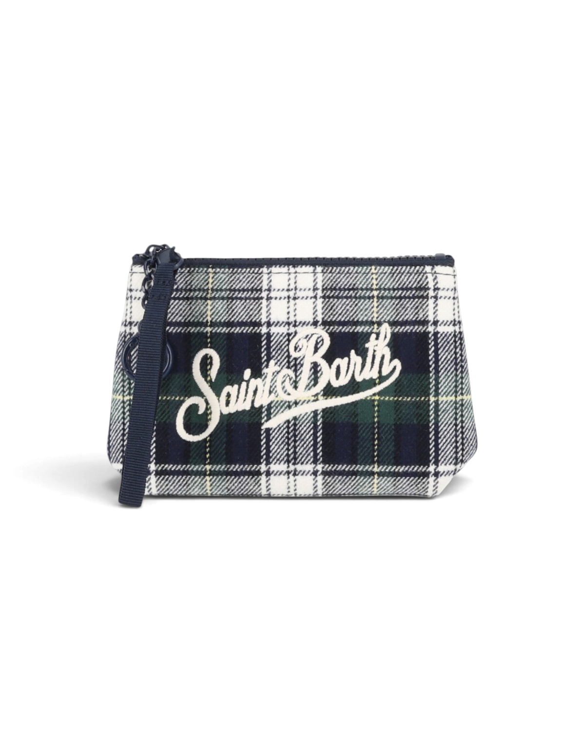 MC2 Saint Barth Pochette Aline Mini Wool Tartan 6110 Emb