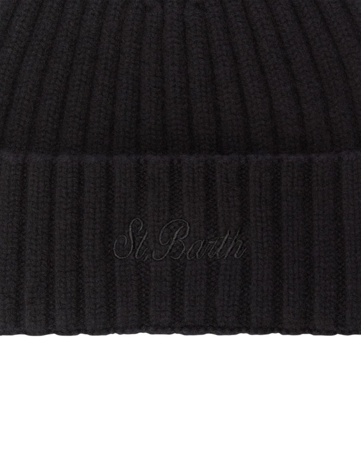 MC2 Saint Barth Cuffia Wengen Wool 00 Black