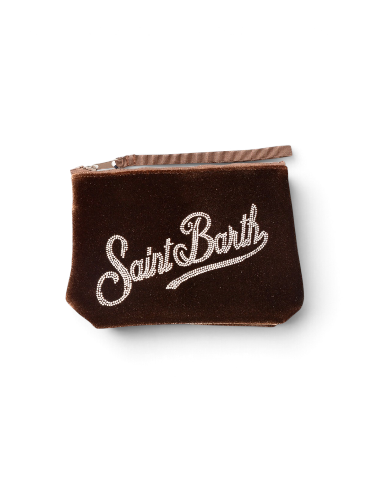 MC2 Saint Barth Pochette Aline Velvet 19 Strass