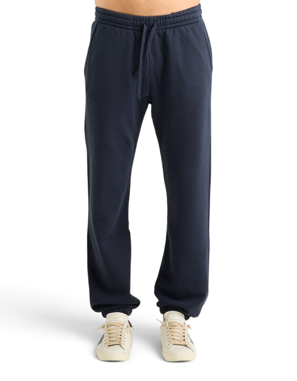 MC2 Saint Barth Pantalone Jogger Bolt Raw Blu Notte