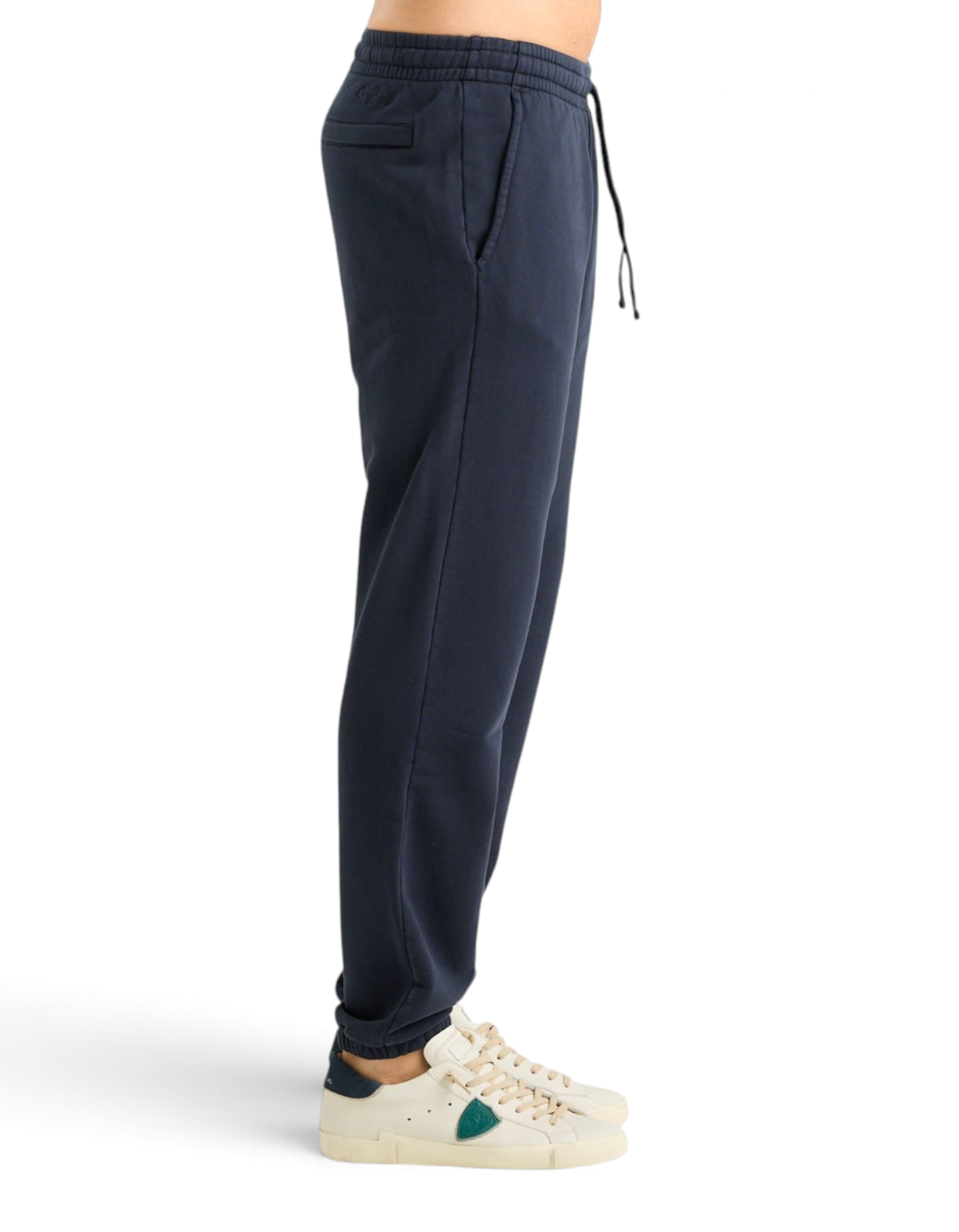 MC2 Saint Barth Pantalone Jogger Bolt Raw Blu Notte