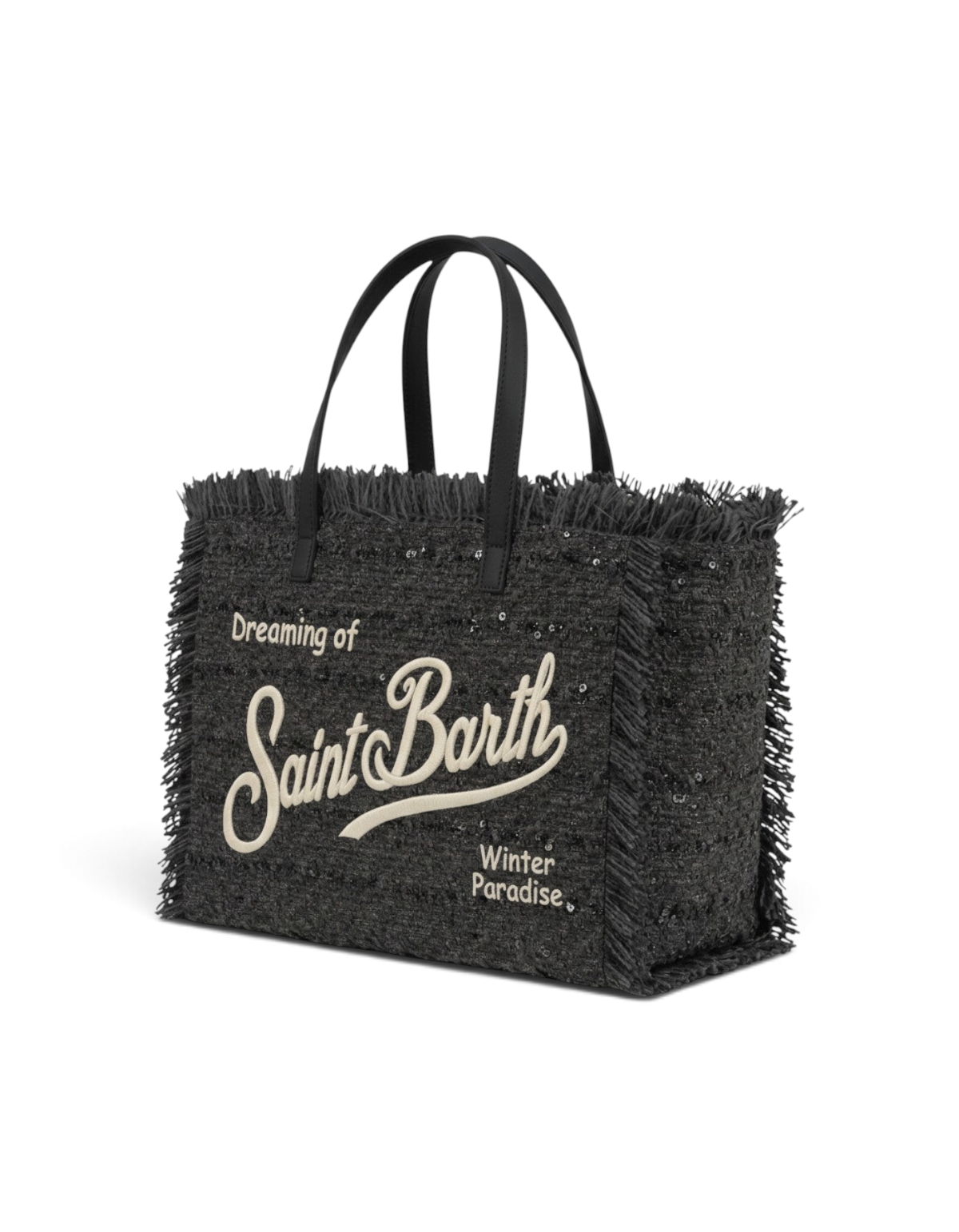 Colette Tweed Paillettes nera MC2 Saint Barth - lato