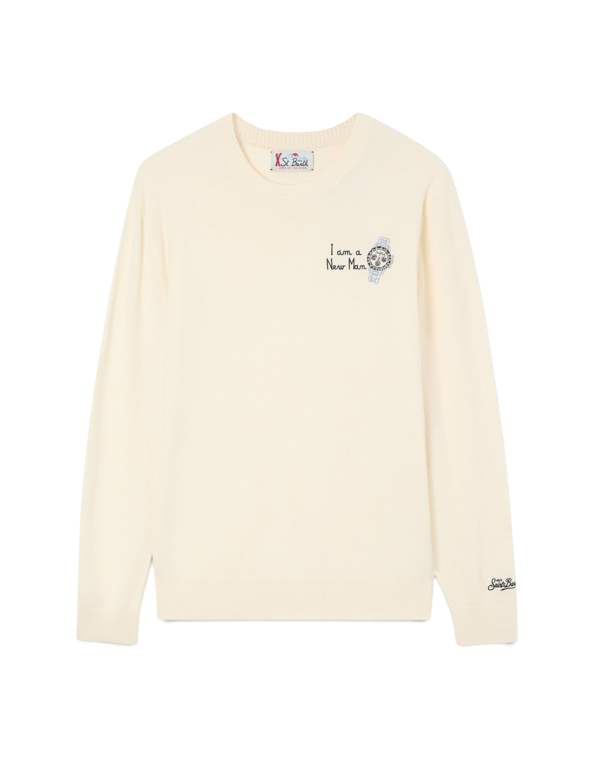 Maglione Heron Light I Am a New Man MC2 Saint Barth - fronte