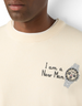 Maglione Heron Light I Am a New Man MC2 Saint Barth - dettaglio ricamo
