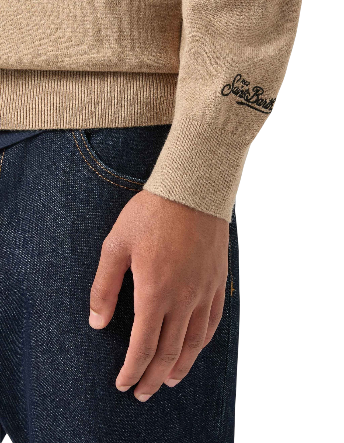Maglione Heron Light King of Night MC2 Saint Barth - dettaglio