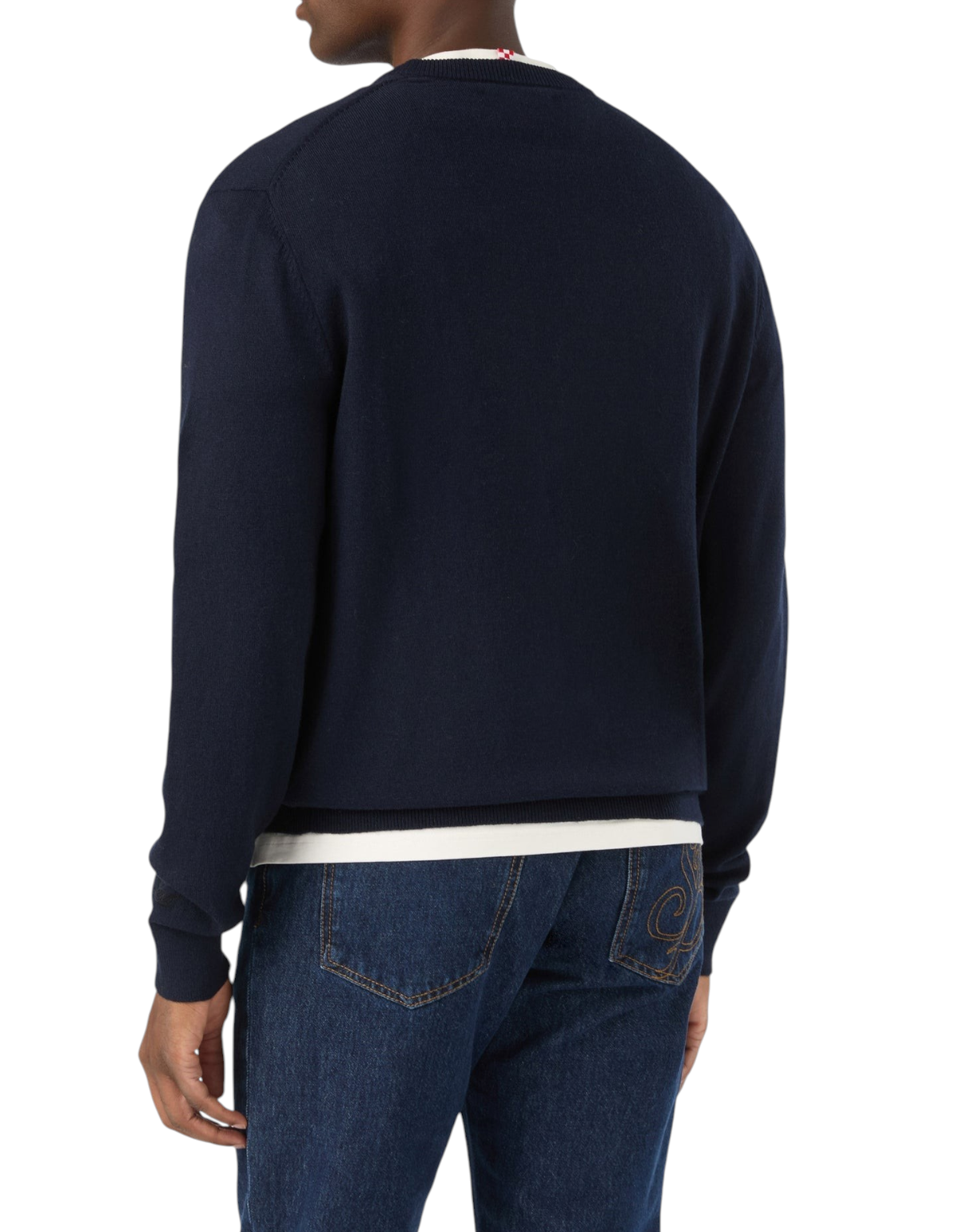 Maglione Heron Light Non Voglio Mica La Luna MC2 Saint Barth - retro