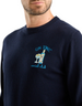 MC2 Saint Barth Maglione Heron Light Gin Tonic Social Club Blu Navy