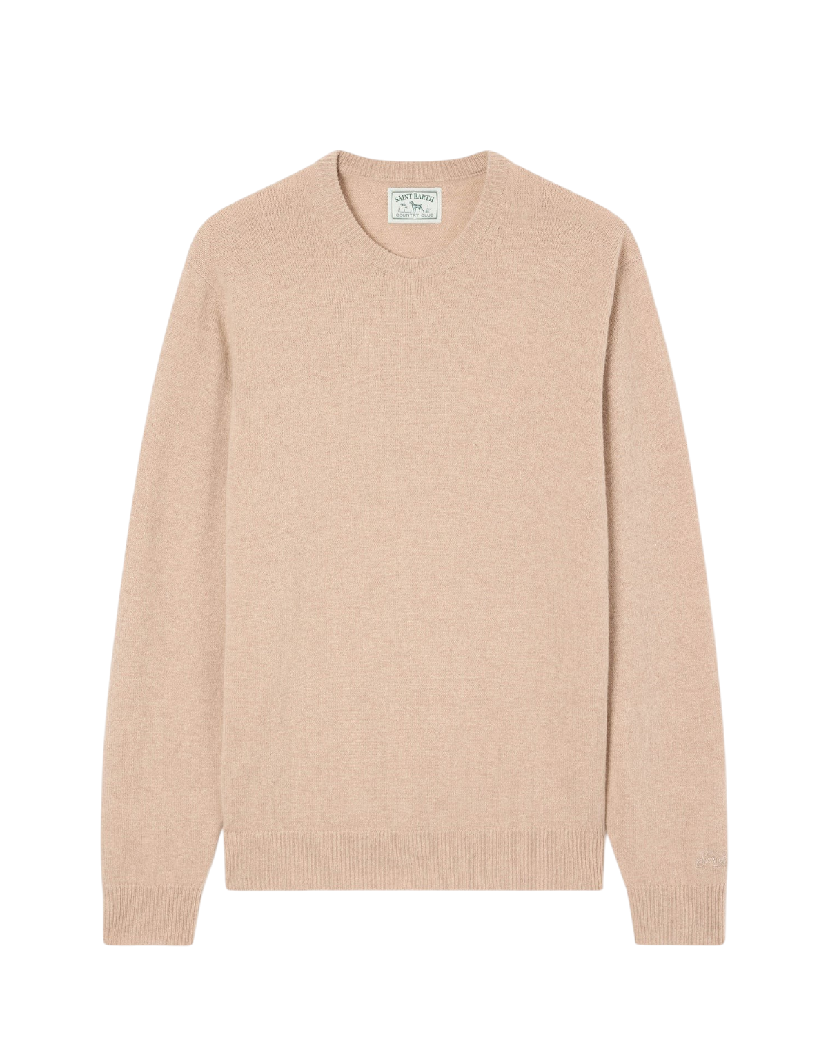 Maglione Regent Lambswool beige MC2 Saint Barth - fronte