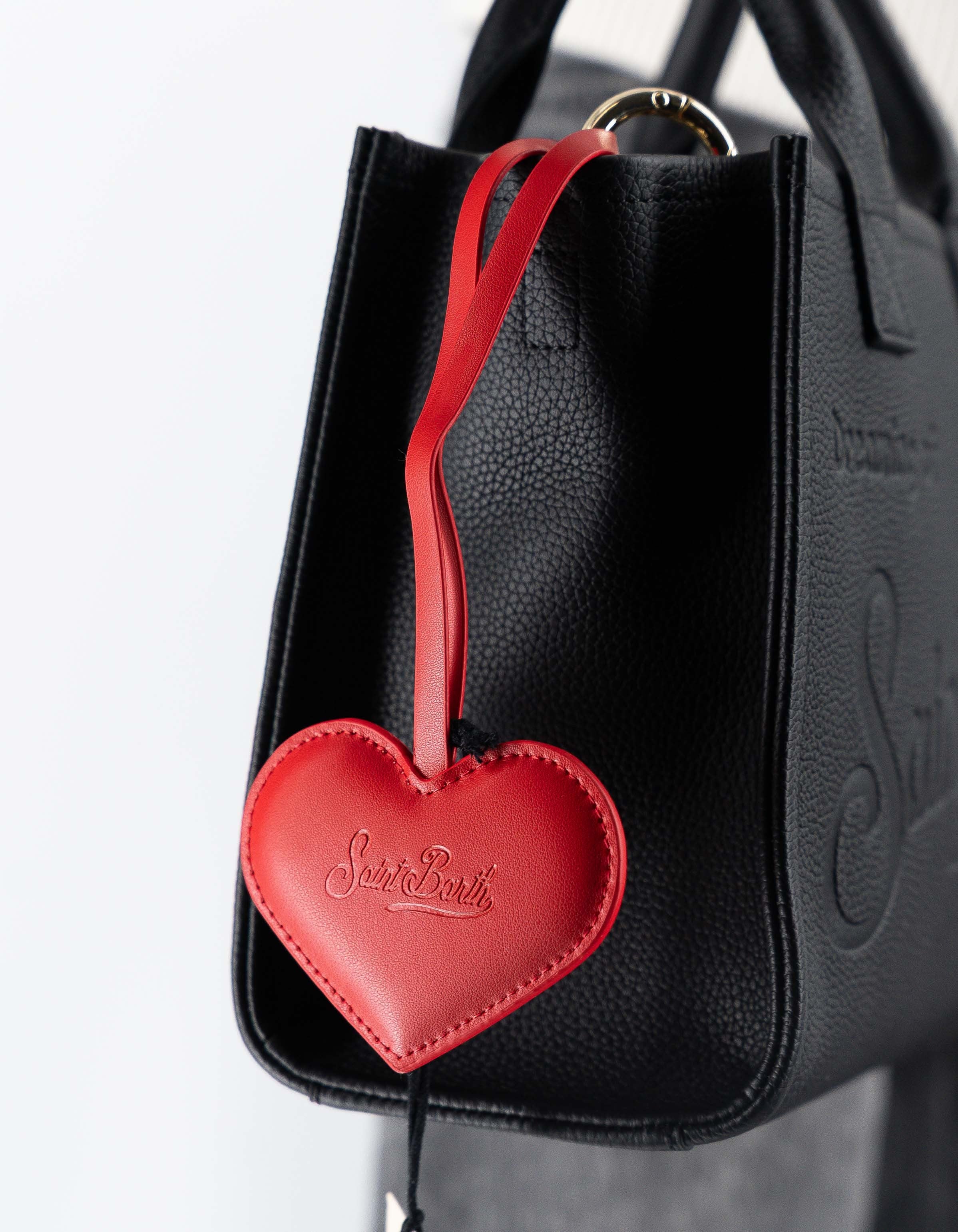 MC2 Saint Barth Bag Charm Cuore Rosso – vista principale – Master SKU MC2_BCHARM01_00736I