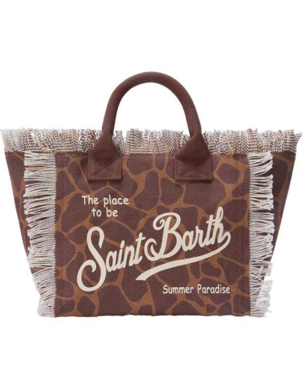 MC2 Saint Barth Borsa a Mano con Tracolla Colette Giraffe Skin 18 – vista principale – Master SKU MC2_COL0001_00900L