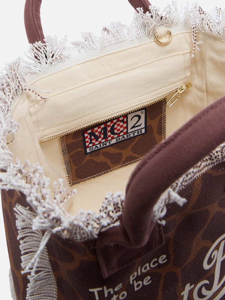 MC2 Saint Barth Borsa a Mano con Tracolla Colette Giraffe Skin 18 – dettaglio prodotto 2 – Master SKU MC2_COL0001_00900L