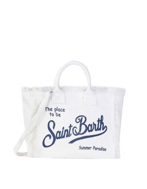 MC2 Saint Barth Borsa Colette In Lino Panna – vista principale – Master SKU MC2_COL0018 00274H