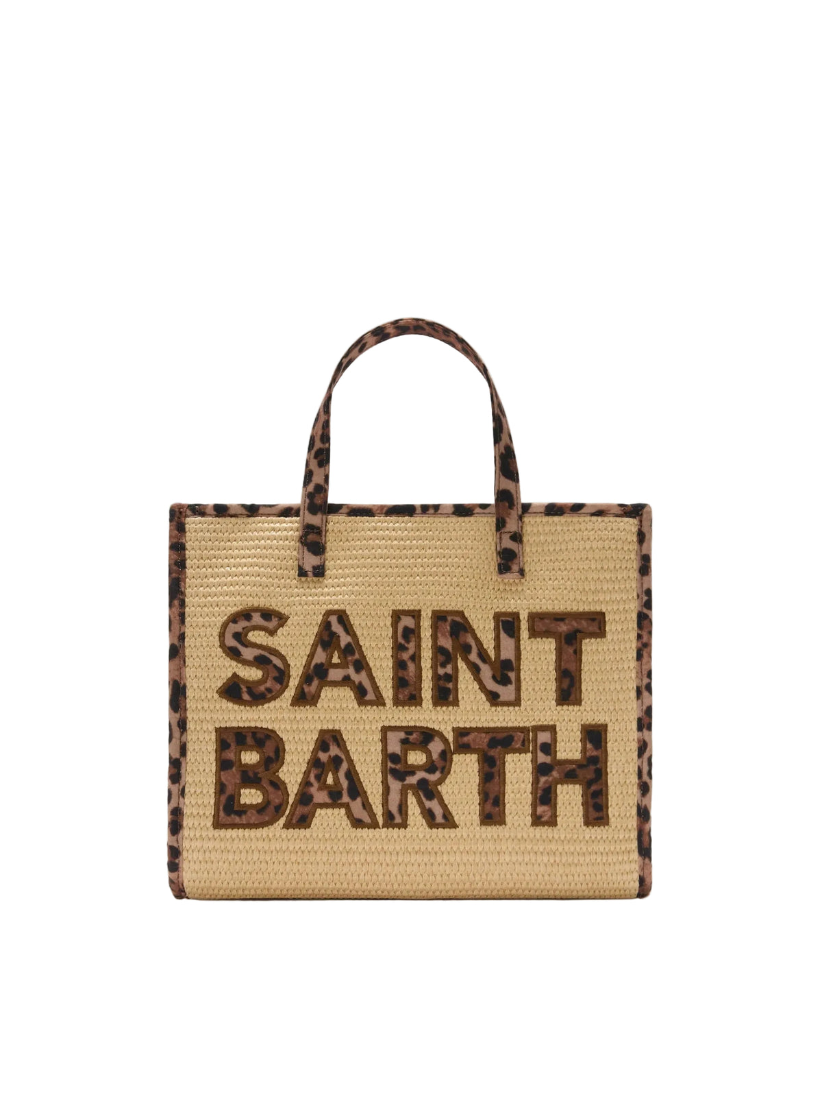 MC2 Saint Barth Borsa Vivian Mid Straw Leopard Patch Leopard 18 – dettaglio prodotto 4 – Master SKU MC2_VVID001_00369L