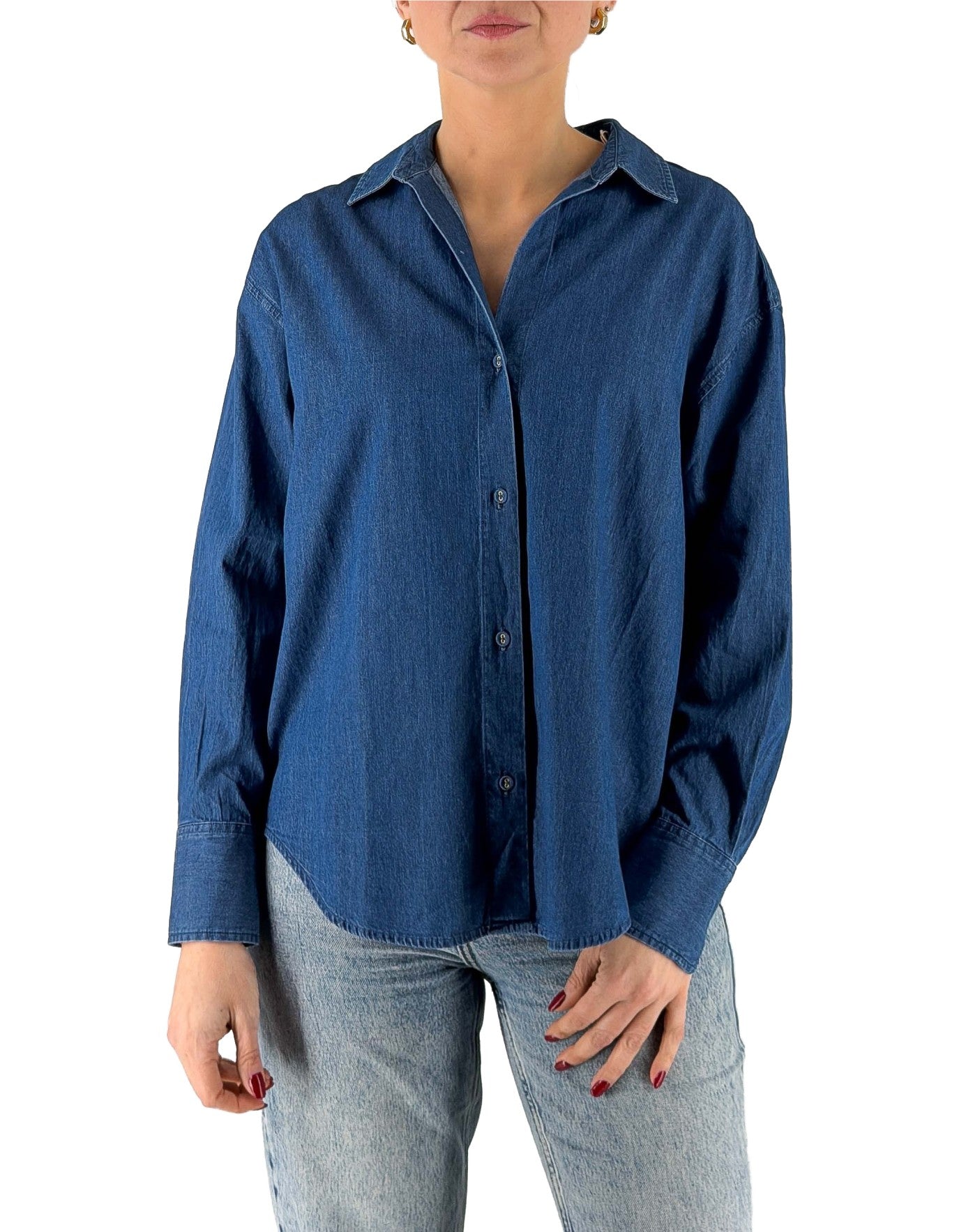 MC2 Saint Barth Camicia Cristal Chambray Blu – dettaglio prodotto 2 – Master SKU MC2_CYS0001_01122L