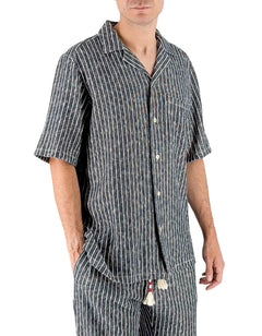 MC2 Saint Barth Camicia Hawaiiana Kalea Crochet Stripes 61 – vista principale – Master SKU MC2_KALE003_01084L