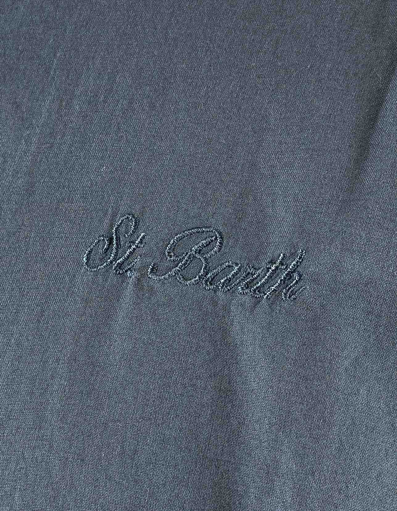 MC2 Saint Barth Camicia In Ice Cotton Blue Navy – dettaglio prodotto 2 – Master SKU MC2_LCM0001_00097L