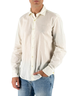 MC2 Saint Barth Camicia In Ice Cotton Panna – vista principale – Master SKU MC2_LCM0001_00095L