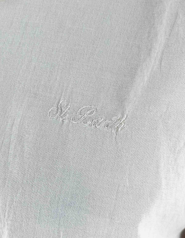 MC2 Saint Barth Camicia In Ice Cotton Panna – dettaglio prodotto 2 – Master SKU MC2_LCM0001_00095L