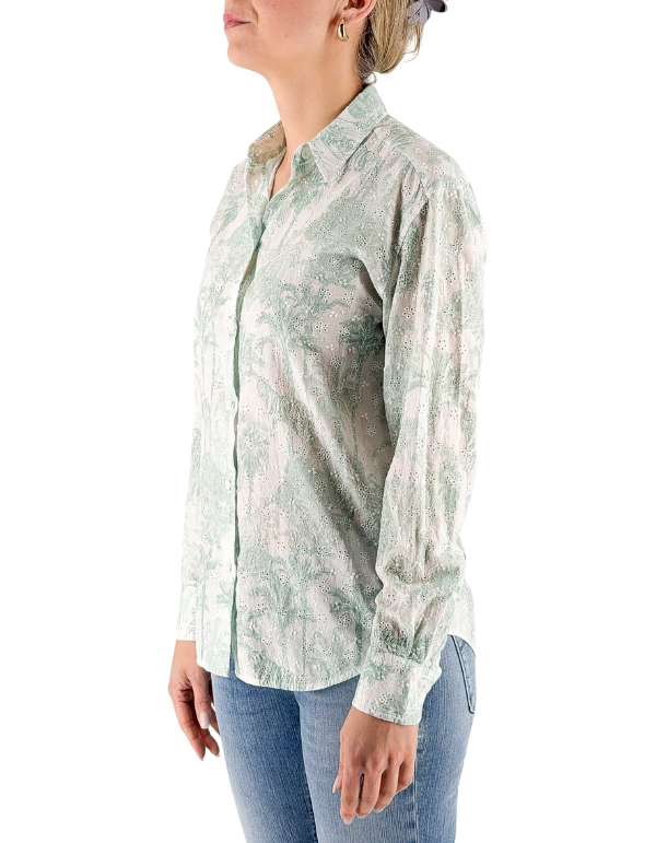 MC2 Saint Barth Camicia Meredith Sangallo Wavy Daisy Jungle Oceani – dettaglio prodotto 3 – Master SKU MC2_MDH001_01086L