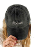 MC2 Saint Barth Cappellino Davis con visiera in Denim Nero – vista principale – Master SKU MC2_DAS0004_07564L